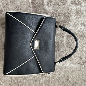 Black and White Kate Spade Crossbody Purse